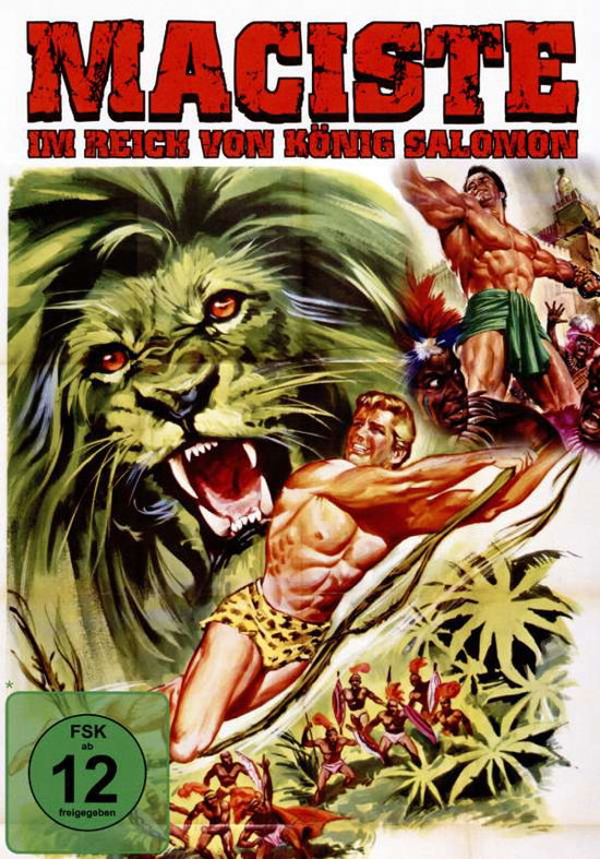 Cover for Sandalenfilm · Maciste Im Reich Von KÖnig Salomon - Limited Edition (DVD)