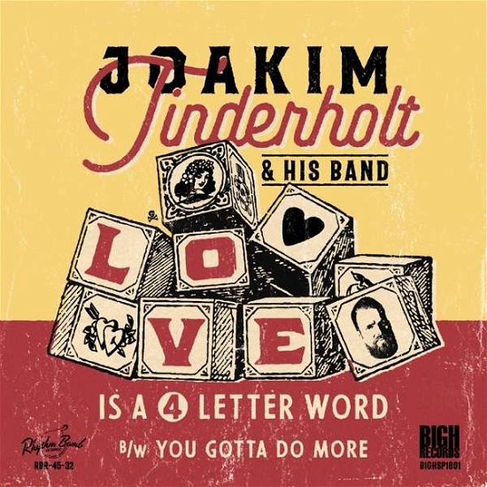 Cover for Joaki &amp; His Band Tinderholt · Love Is A 4 Letter Word (LP) [Limited edition] (2019)
