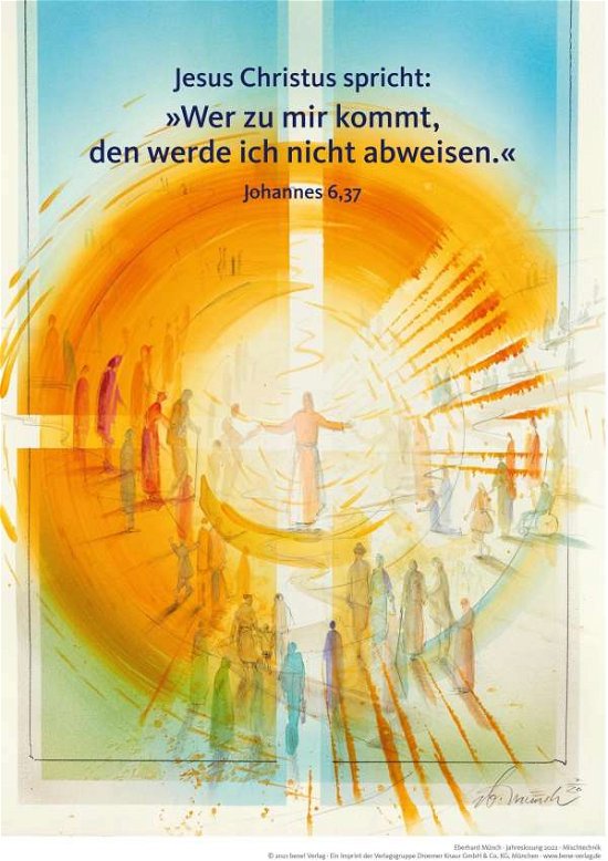 Cover for Münch · Jahreslosung Münch 2022, Kunstdru (Bog)
