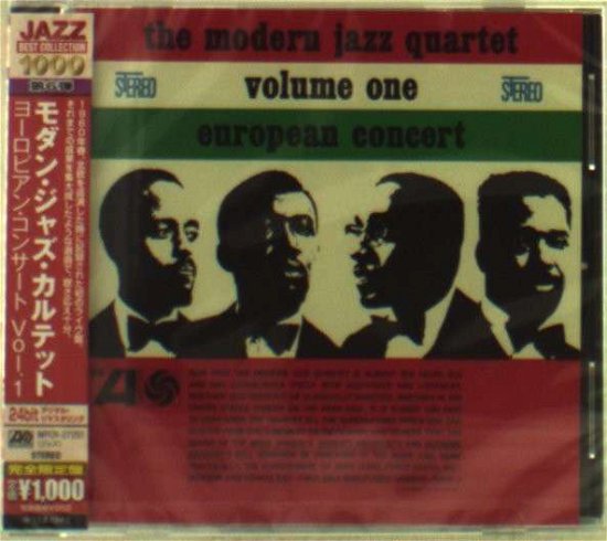 European Concert Vol.1 - Modern Jazz Quartet - Musik - WARNER BROTHERS - 4943674130467 - 20. februar 2013