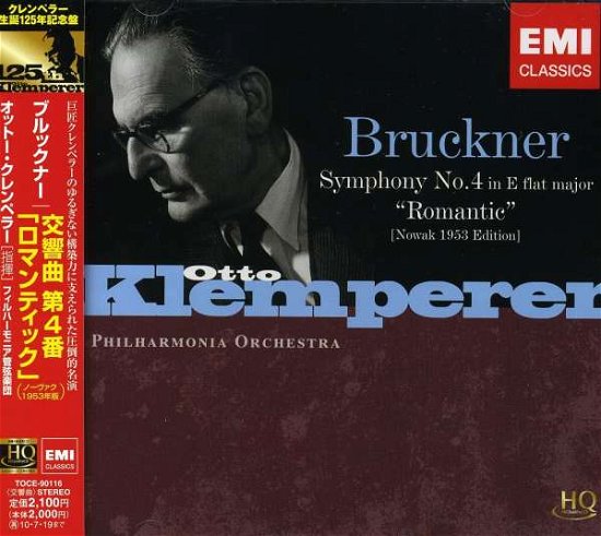 Cover for Otto Klemperer · Bruckner:Symphony No.4 `romantic` (CD) [Nowak edition] (2010)