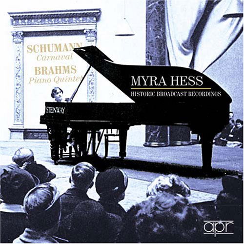 Cover for Myra Hess · Historic Broadcast Recordings (CD) (2007)