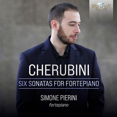 Cover for Simone Pierini · Cherubini: Six Sonatas for Fortepiano (CD) (2023)