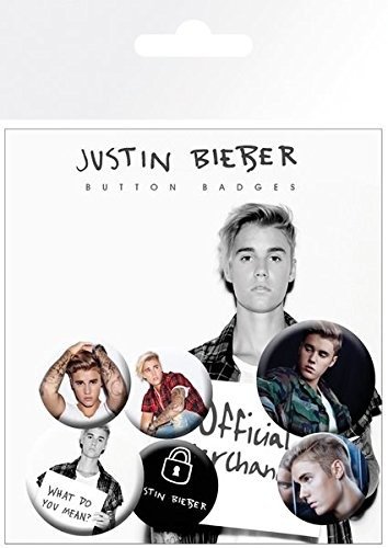 Cover for Justin Bieber · Justin Bieber: Gb Eye - Mix 2 (Badge Pack) (MERCH)