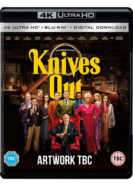 Knives out - Movie - Elokuva - LIONSGATE - 5055761914467 - maanantai 30. maaliskuuta 2020