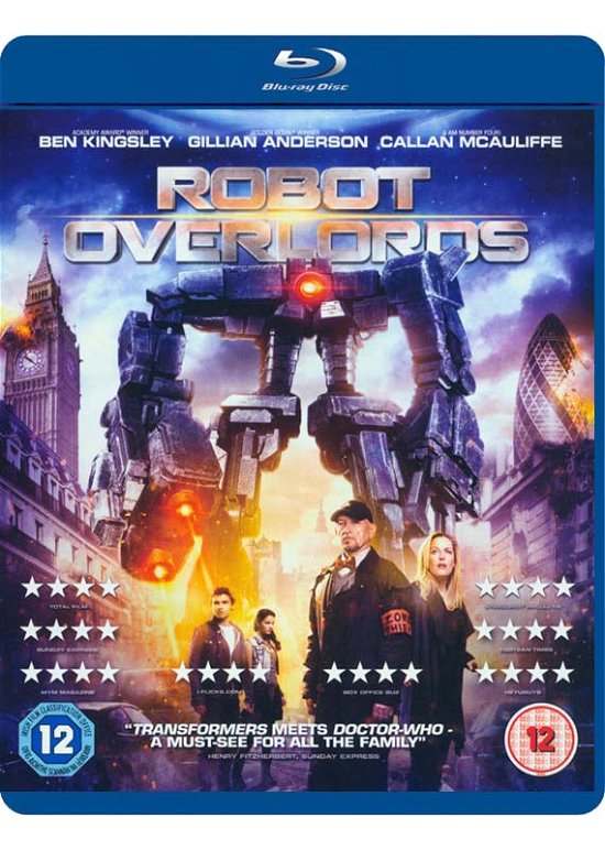Cover for Robot Overlords [edizione: Reg · Robot Overlords [Edizione: Regno Unito] (Blu-ray) (2015)
