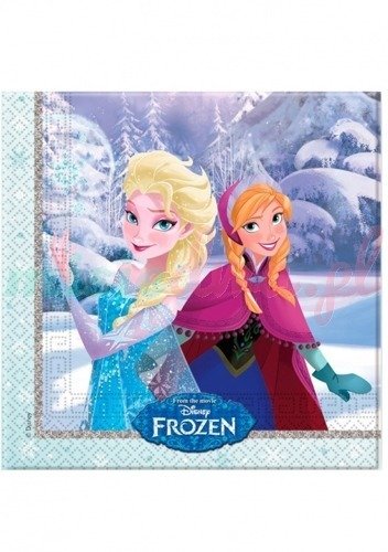 Cover for Frozen · Frozen - Winter Hugs - 20 Tovaglioli Carta Doppio Velo 33x33 Cm (MERCH)