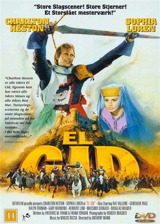 Cover for El Cid (DVD) (2001)