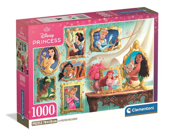 Cover for Puslespil HQC Disney Princess, 1000 brikker (Puslespil) (2025)