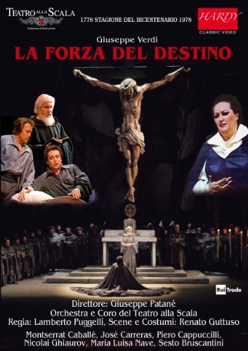 Cover for Verdi / Carreras / Ghiaurov / Caballe / Patane · Forza Del Destino (DVD) (2011)