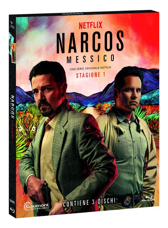 Cover for Diego Luna,scoot Mcnairy,michael Pena · Narcos: Messico - Stagione 01 (Blu-ray) (2019)