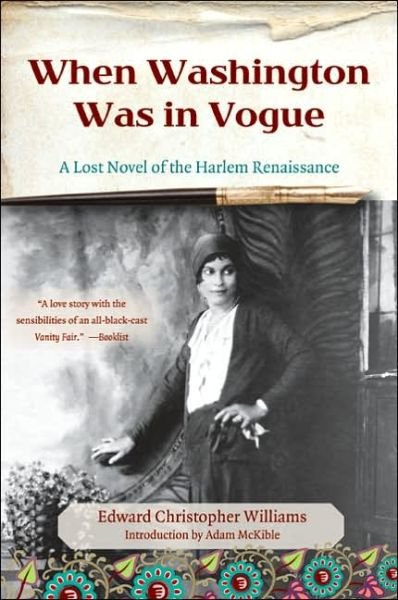Cover for Edward Christopher Williams · When Washington Was in Vogue: a Lost Novel of the Harlem Renaissance (Paperback Book) [Reprint edition] (2005)