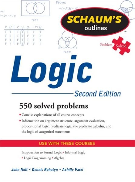 Cover for John Nolt · Schaum's Outline of Logic, Second Edition (Pocketbok) (2011)