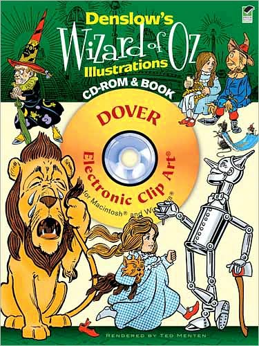 Cover for Ted Menten · Denslow's Wizard of Oz Illustrations - Dover Electronic Clip Art (Book) (2011)