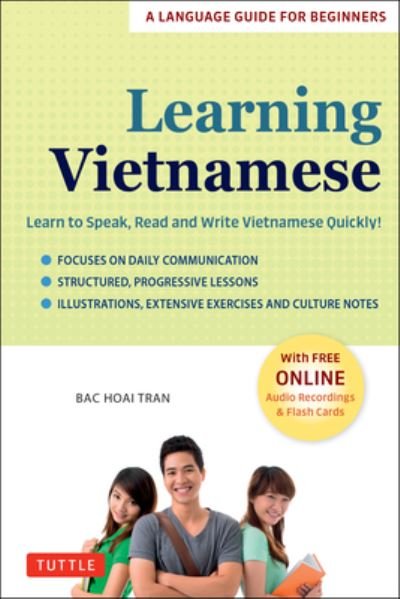 Cover for Bac Hoai Tran · Learning Vietnamese: Learn to Speak, Read and Write Vietnamese Quickly! (Free Online Audio &amp; Flash Cards) (Paperback Bog) (2022)