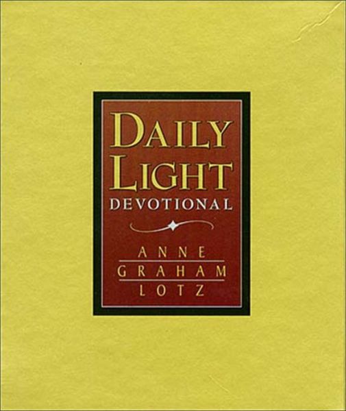 Cover for Anne Graham Lotz · Daily Light - Tan (Tan) (Hardcover Book) (1998)