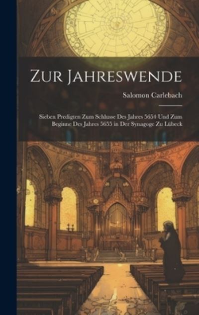 Cover for Salomon Carlebach · Zur Jahreswende (Book) (2023)