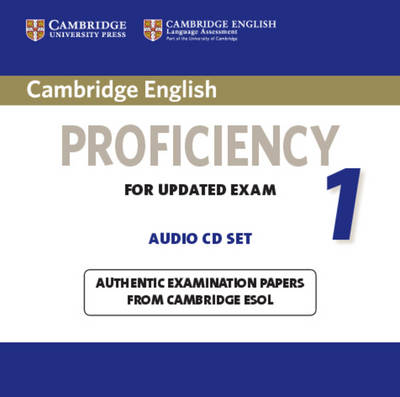 Cover for Cambridge ESOL · Cambridge English Proficiency 1 for Updated Exam Audio CDs (2): Authentic Examination Papers from Cambridge ESOL - CPE Practice Tests (Audiobook (CD)) (2012)