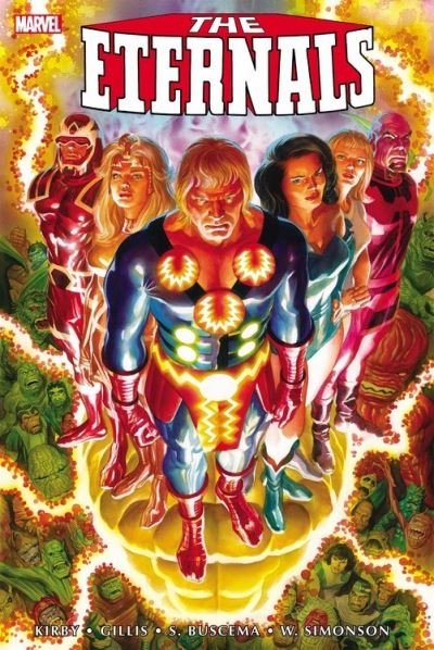 Cover for Jack Kirby · The Eternals: The Complete Saga Omnibus (Inbunden Bok) (2020)
