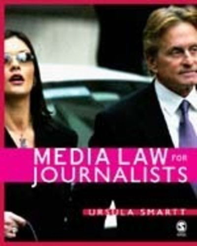 Cover for Ursula Smartt · Media Law for Journalists (Hardcover Book) (2006)