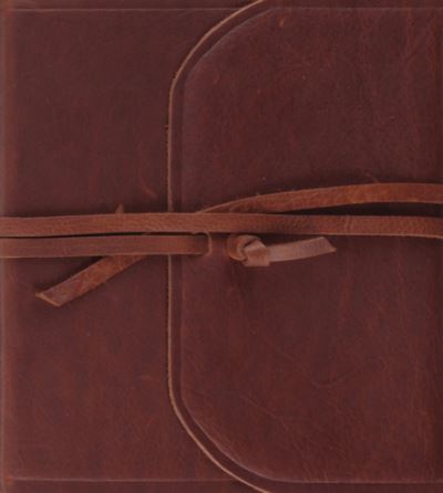 Cover for ESV Journaling Study Bible (Leather Book) (2023)