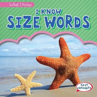 Cover for Rosie Banks · I Know Size Words (Gebundenes Buch) (2018)