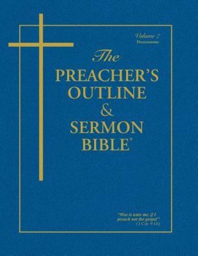 Cover for Preacher's Outline &amp; Sermon Bible-KJV-Deuteronomy (Preacher's Outline &amp; Sermon Bible-KJV) (Paperback Book) (2003)