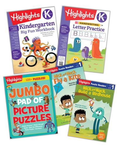 Cover for Highlights · Kindergarten Learning Fun Bundle (Paperback Book) (2020)