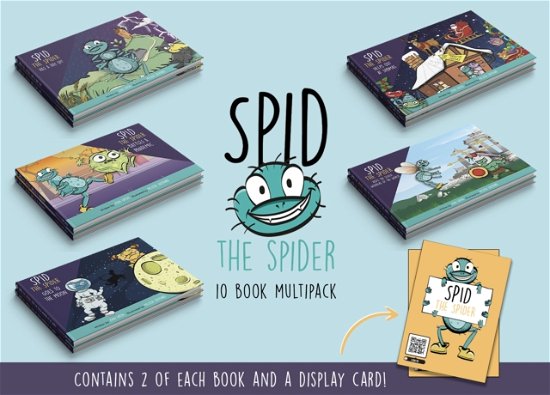 Cover for John Eaton · Spid the Spider Multipack (Spid the Spider Multipack Series 1) - Spid the Spider (Paperback Book) (2022)