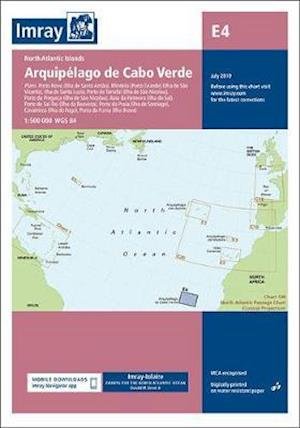 Cover for Imray · Imray Chart E4: Arquipelago de Cabo Verde - Imray E Charts (Map) [New edition] (2019)