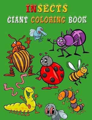 Cover for Rebecca Jones · Insects Giant Coloring Book (Pocketbok) (2019)