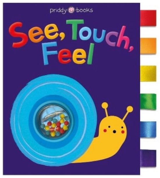 Cover for Priddy Books · See, Touch, Feel: Cloth - See, Touch, Feel (Bok) (2023)