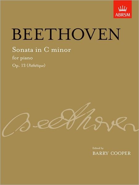 Cover for Beethoven · Sonata in C minor, Op. 13 (Pathetique): from Vol. I - Signature Series (ABRSM) (Partituren) (2008)