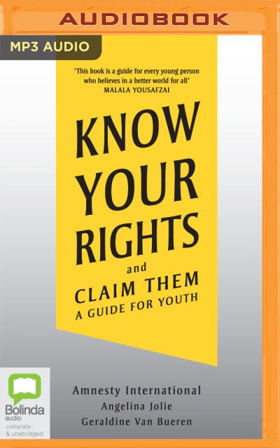 Cover for Amnesty International · Know Your Rights and Claim Them (CD) (2021)