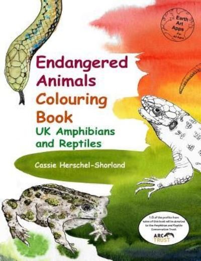 Cover for Cassie Herschel-Shorland · Endangered Animals Colouring Book (Paperback Book) (2015)