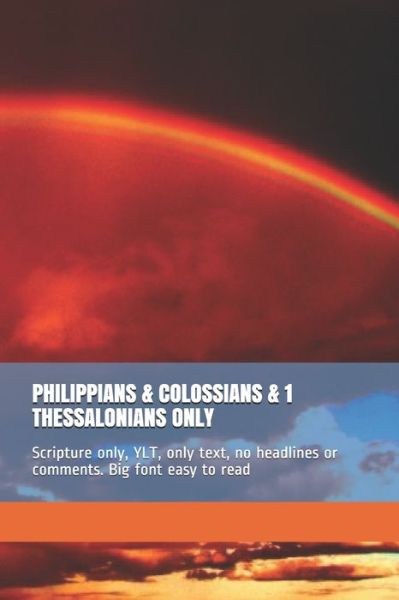 Cover for Enoch Enough · Philippians &amp; Colossians &amp; 1 Thessalonians Only (Pocketbok) (2018)