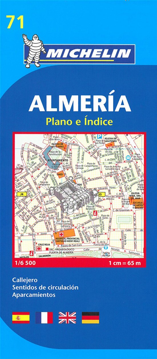 Michelin City Plans: Almeria - Michelin - Bøger - Michelin - 9782067158467 - 26. august 2013