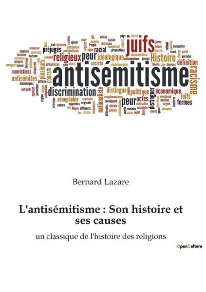 Cover for Bernard Lazare · L'antisemitisme (Paperback Book) (2022)