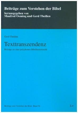 Cover for Theißen · Texttranszendenz (Book)