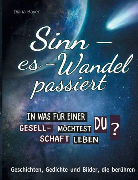 Cover for Diana Bayer · Sinn - es - Wandel passiert. In was fur einer Gesellschaft moechtest du leben? (Paperback Book) (2021)