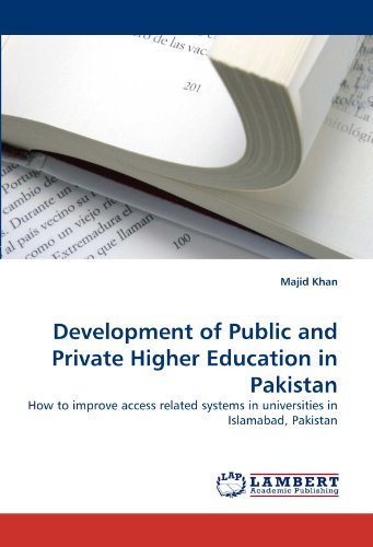 Cover for Majid Khan · Development of Public and Private Higher Education in Pakistan: How to Improve Access Related Systems in Universities in Islamabad, Pakistan (Paperback Book) (2010)