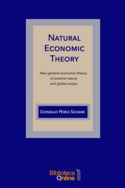 Cover for Gonzalo Perez-Seoane · Natural Economic Theory (Paperback Book) (2021)