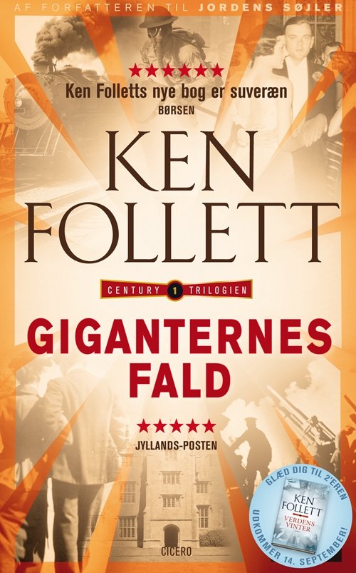 Century-trilogien: Giganternes fald, pb - Ken Follett - Books - Cicero - 9788763825467 - June 15, 2012