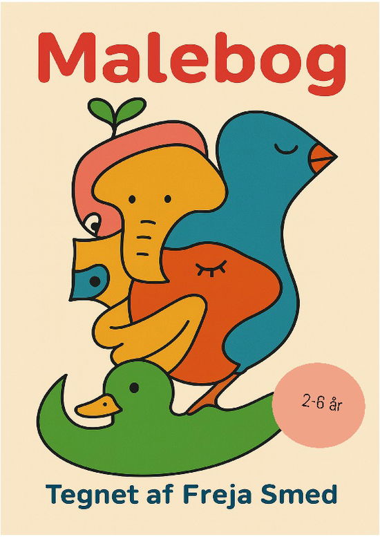 Cover for Freja Smed; Freja Smed · Malebog (Paperback Book) [1st edition] (2025)