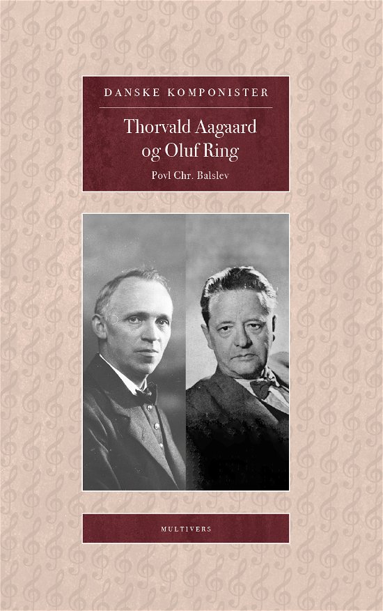 Cover for Povl Chr. Balslev · Danske Komponister: Thorvald Aagaard og Oluf Ring (Hæftet bog) [1. udgave] (2021)