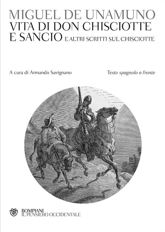 Cover for Miguel De Unamuno · Vita Di Don Chisciotte E Sancio E Altri Scritti Sul Chisciotte. Testo Spagnolo A Fronte (Book)