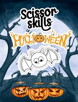 Cover for Smart Kiddos Press · Scissor skills - Halloween (Paperback Bog) (2020)