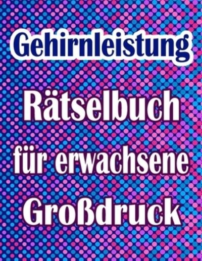 Cover for Bk Bouchama · Gehirnleistung (Taschenbuch) (2020)
