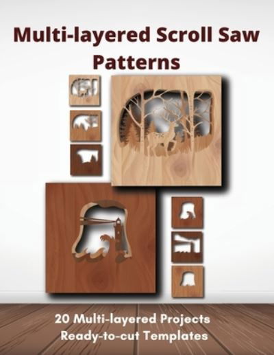 Cover for Craftrystallo · Multi-layered Scroll Saw Patterns (Paperback Book) (2021)