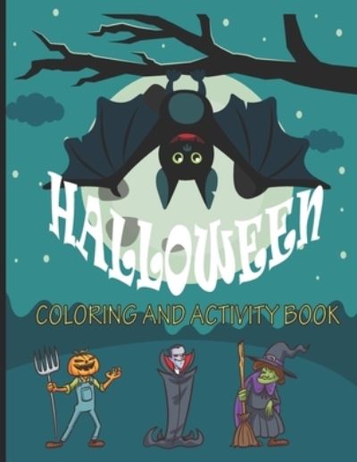 Cover for Student Book · Halloween coloring and activity book (Paperback Book) (2020)